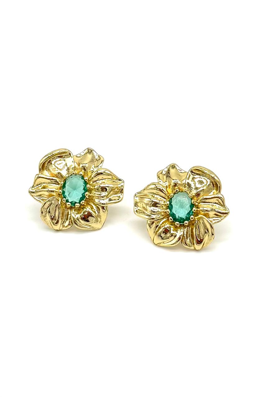 ARETES FLOR RODIO