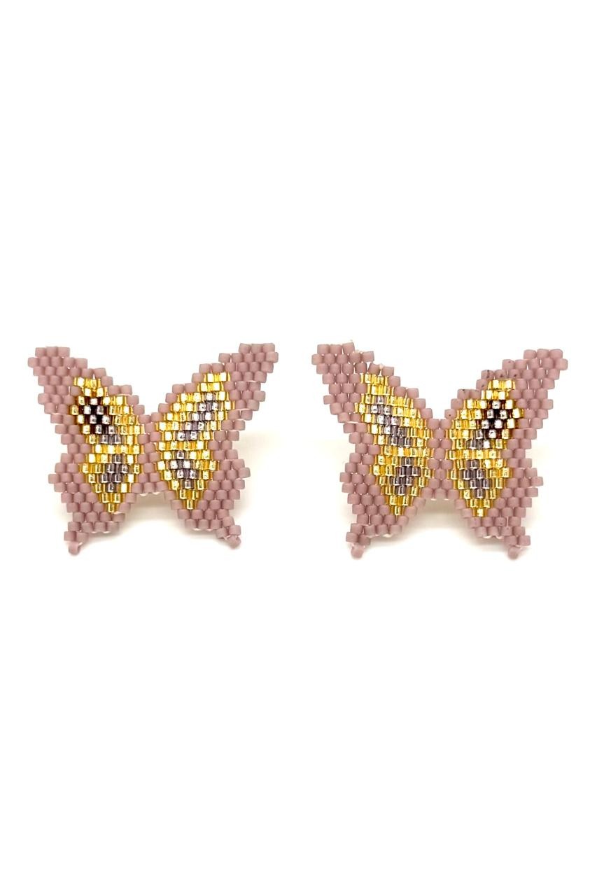 ARETES MARIPOSAS MIYUKI