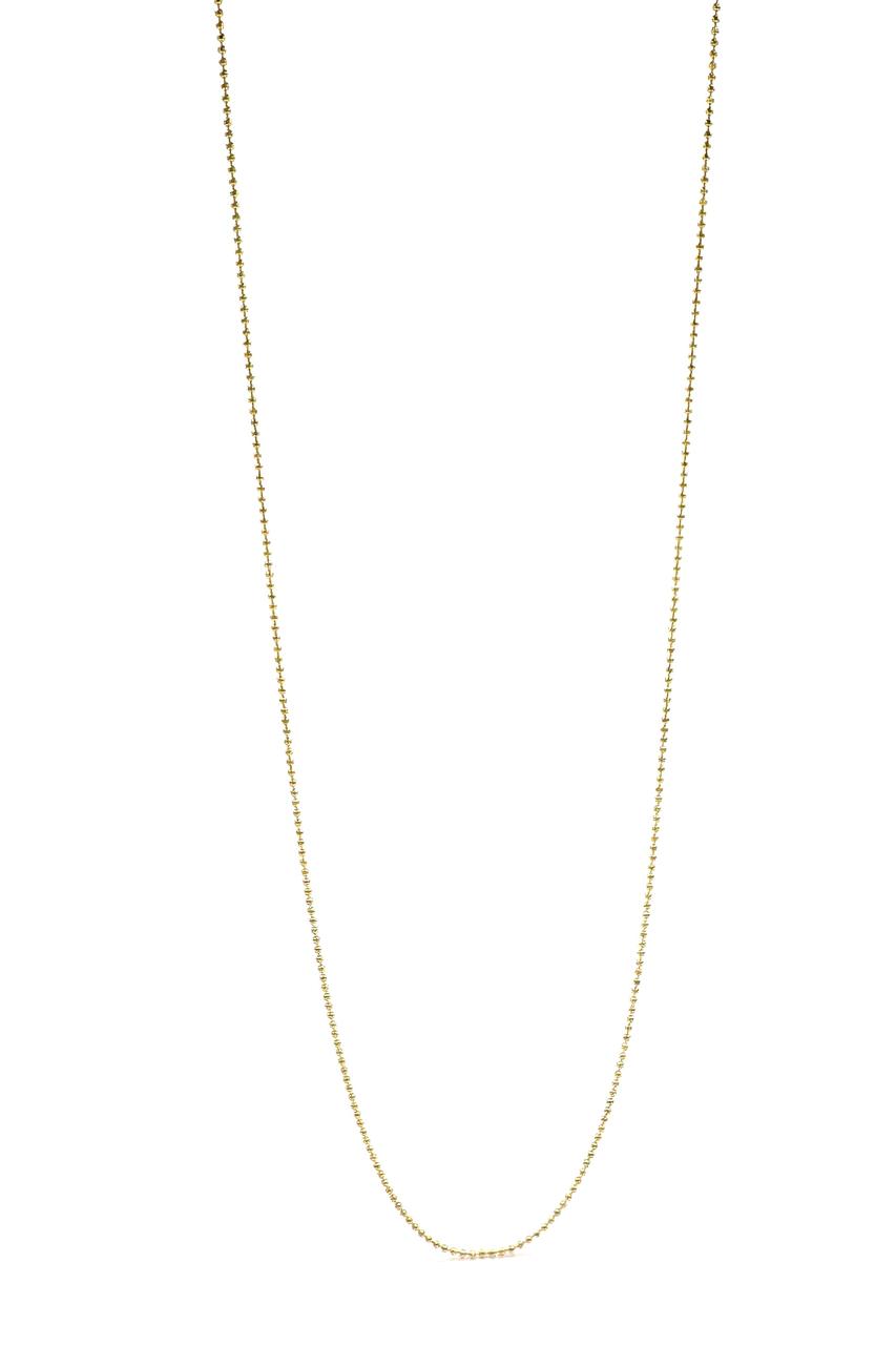 CADENA PUNTOS ORO LAMINADO 18K