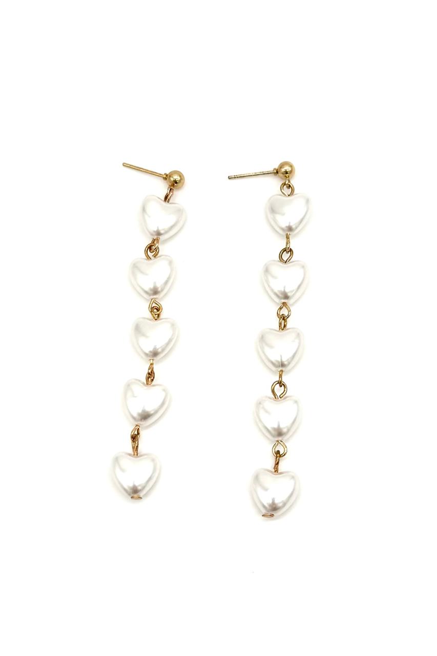 ARETES CORAZONES RODIO