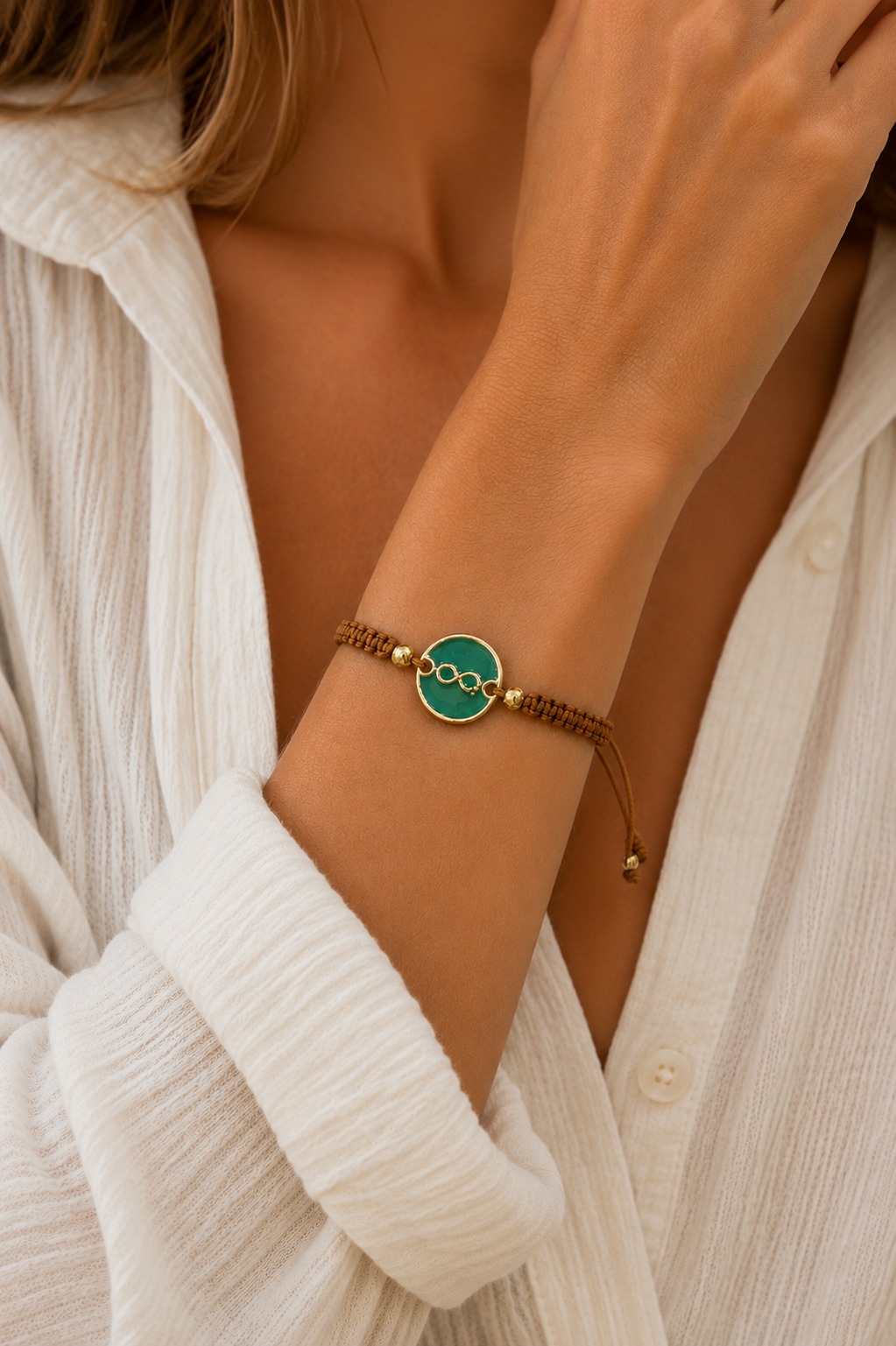 PULSERA INFINITO ZAMAK