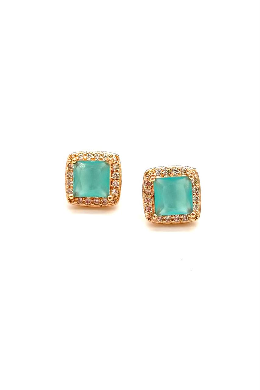 ARETES RODIO CRISTAL