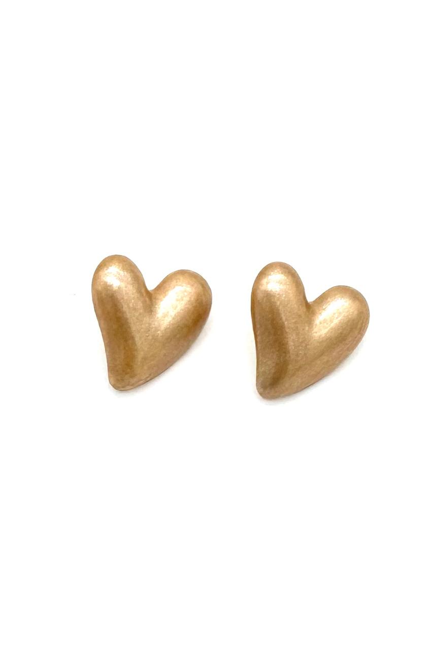 ARETES CORAZÓN ESMALTADO