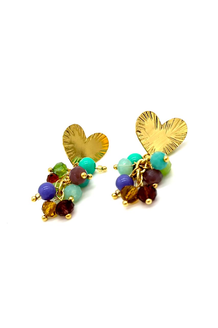 ARETES MIX ANNY BRONCE ORO