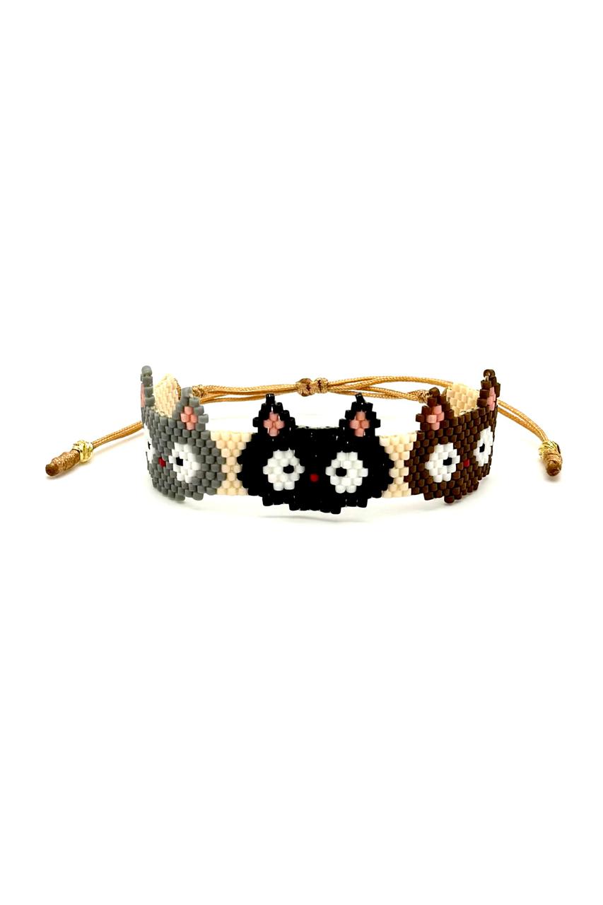 PULSERA GATOS MIYUKI