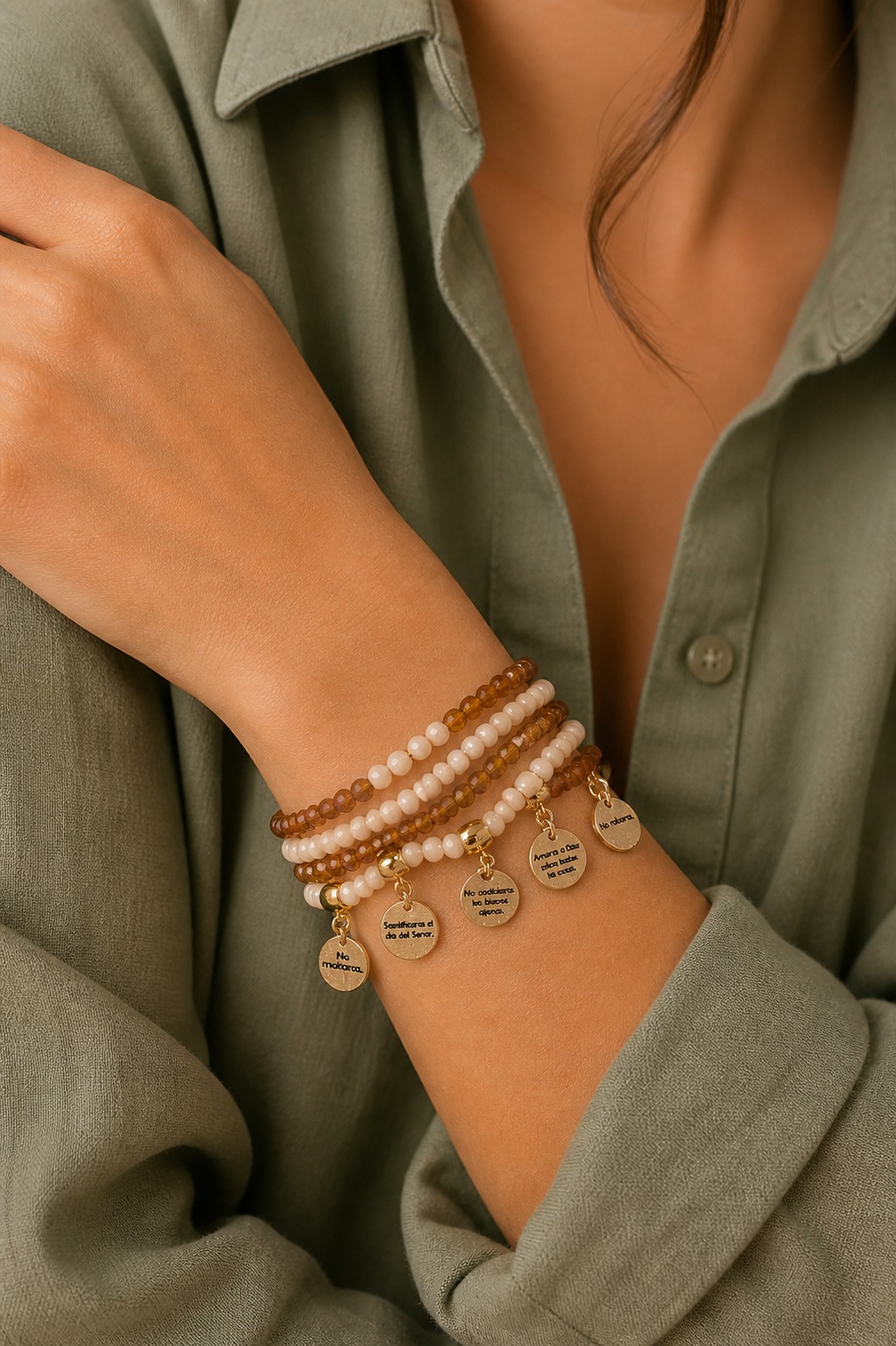 PULSERA LOS 10 MANDAMIENTOS