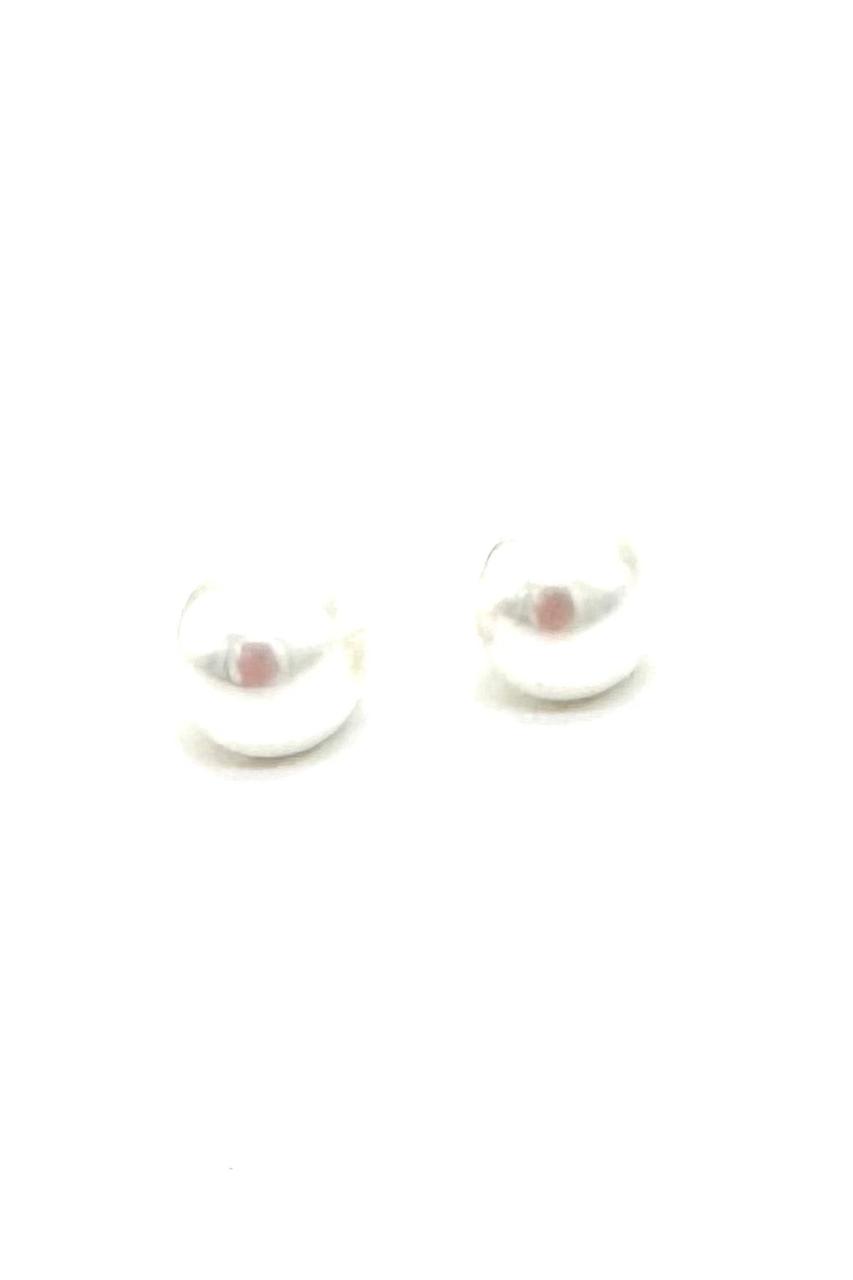 ARETE TOPO MITAD PERLA
