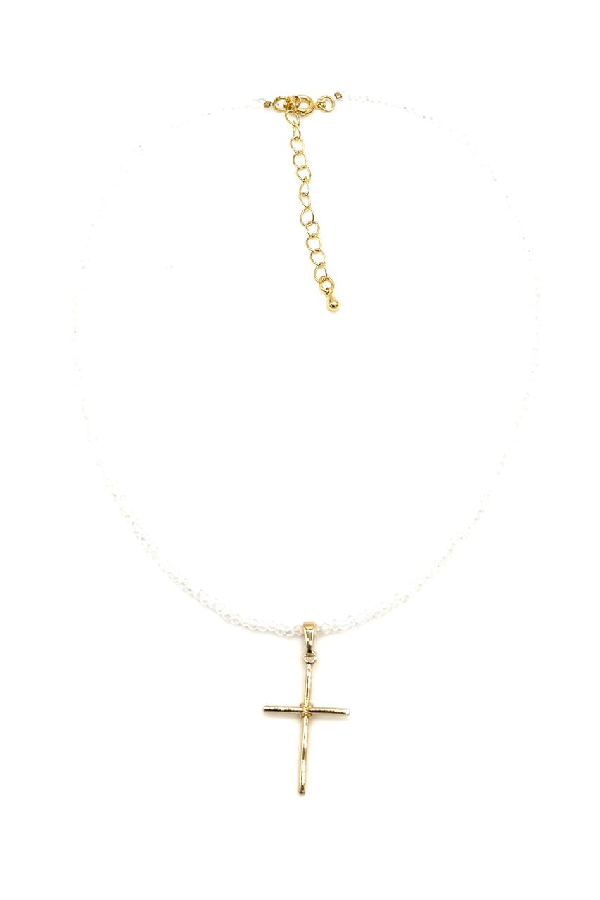 SHOKER CRUZ ORO LAMINADO 18K