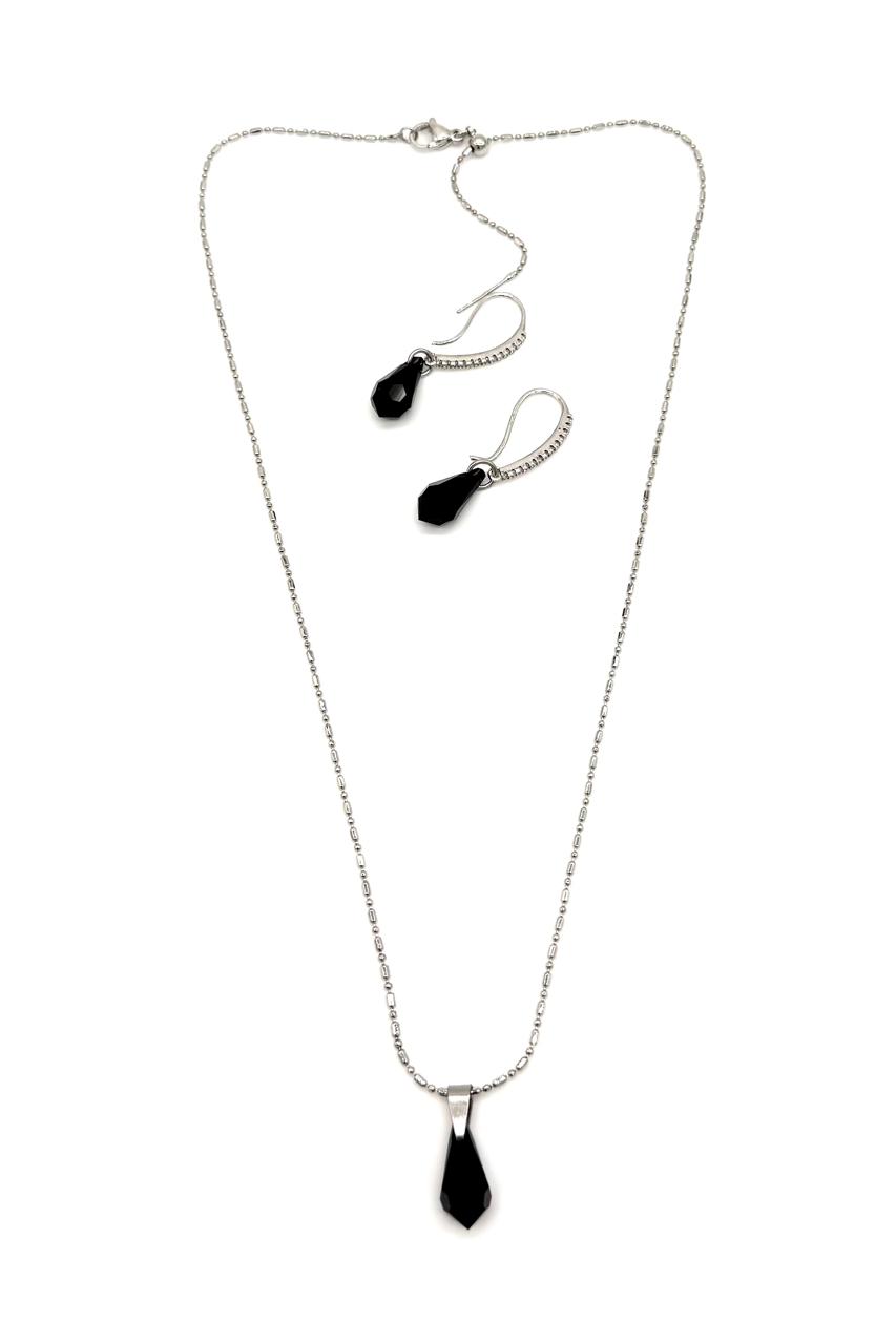 JUEGO CRISTAL SWAROVSKI JET