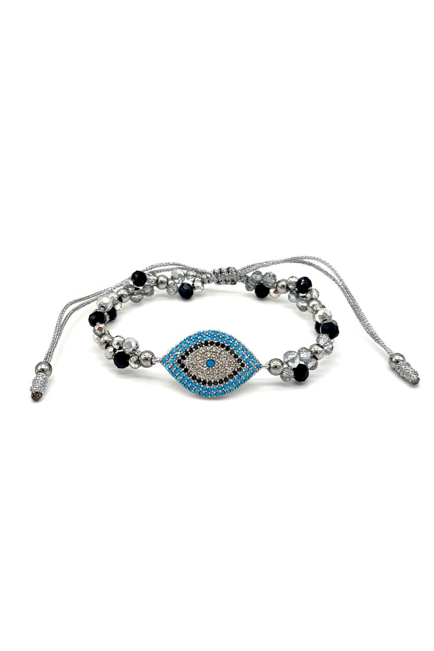 PULSERA OJO TURCO CRISTAL