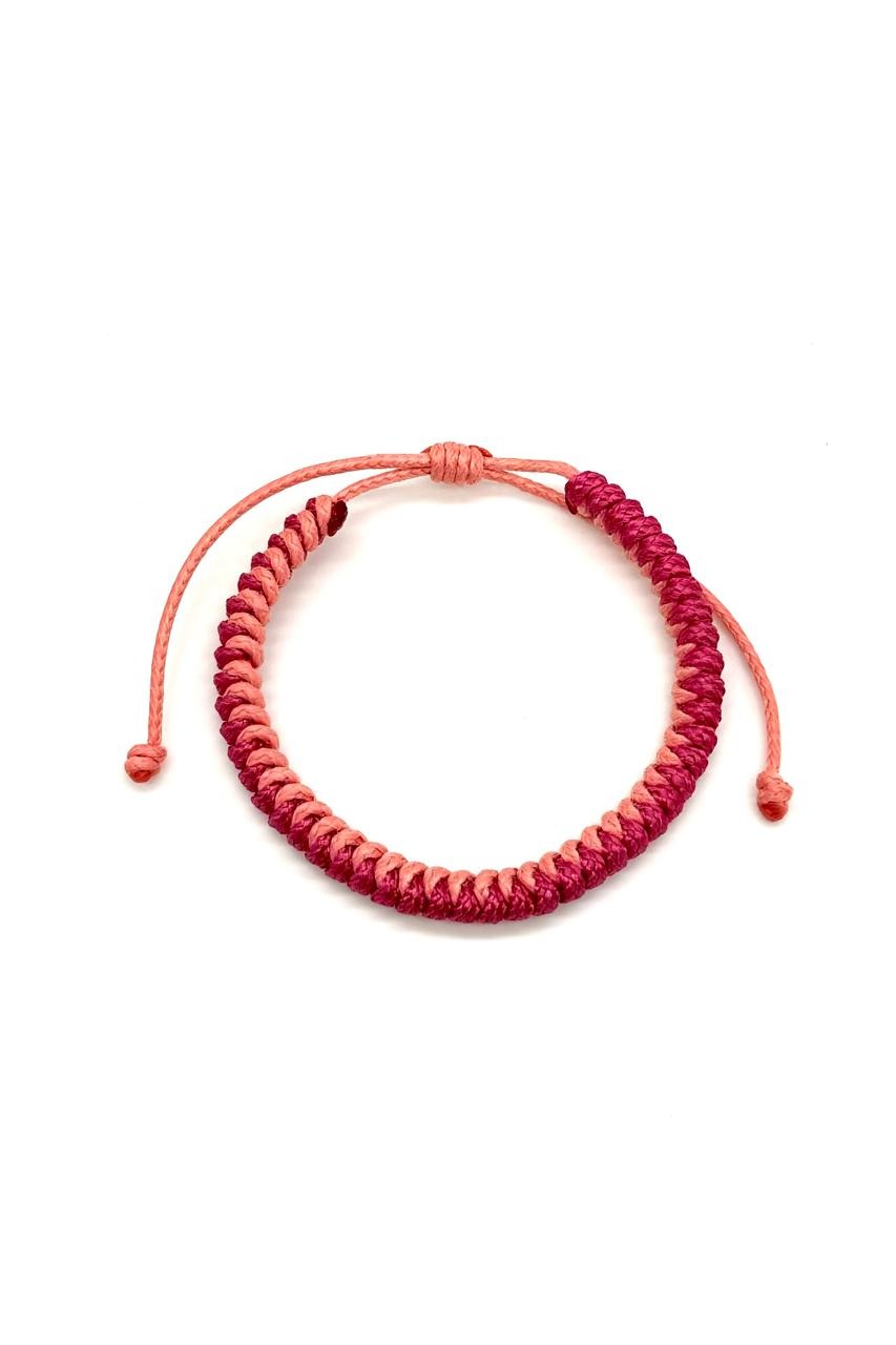 PULSERA TEJIDA CUERO VÍBORA