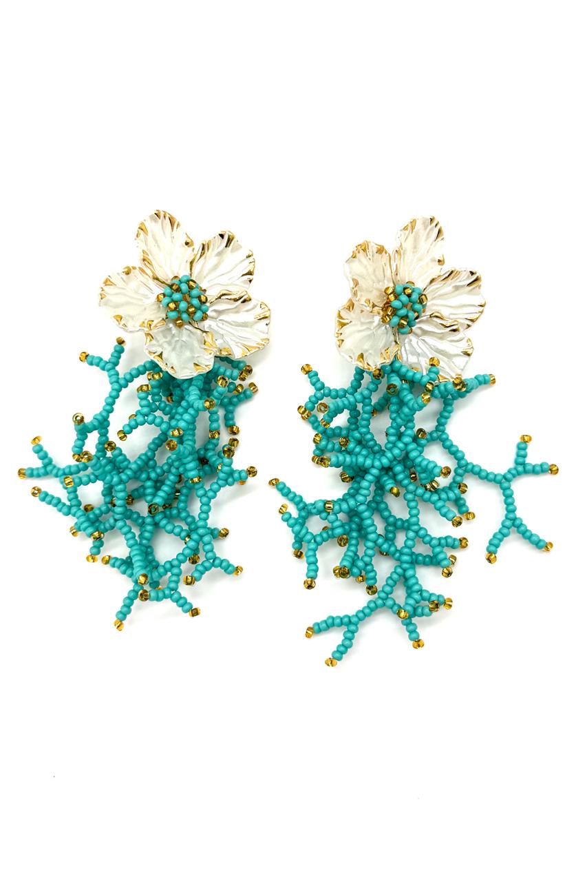 ARETES FLOR ARBOLITO