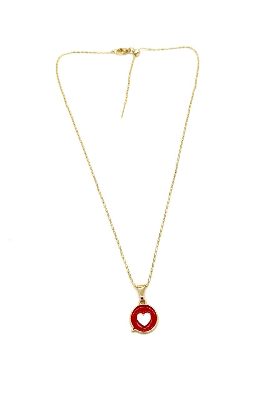 CADENA MEDALLA CORAZÓN