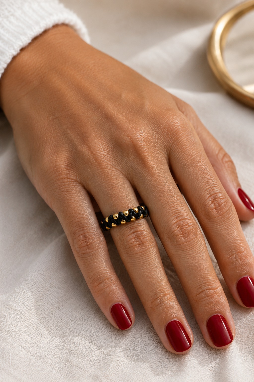 ANILLO ORO LAMINADO 18K
