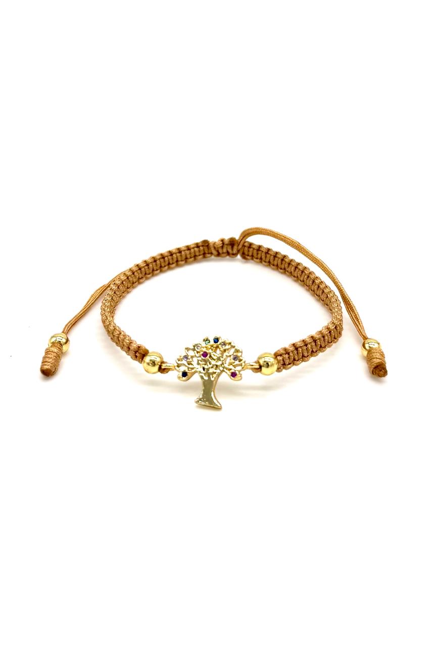 PULSERA ÁRBOL DE LA VIDA MULTICOLOR
