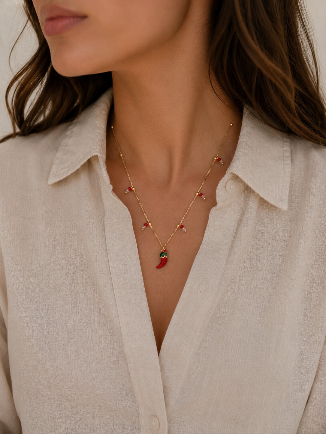 CADENA CHARMS CRISTAL