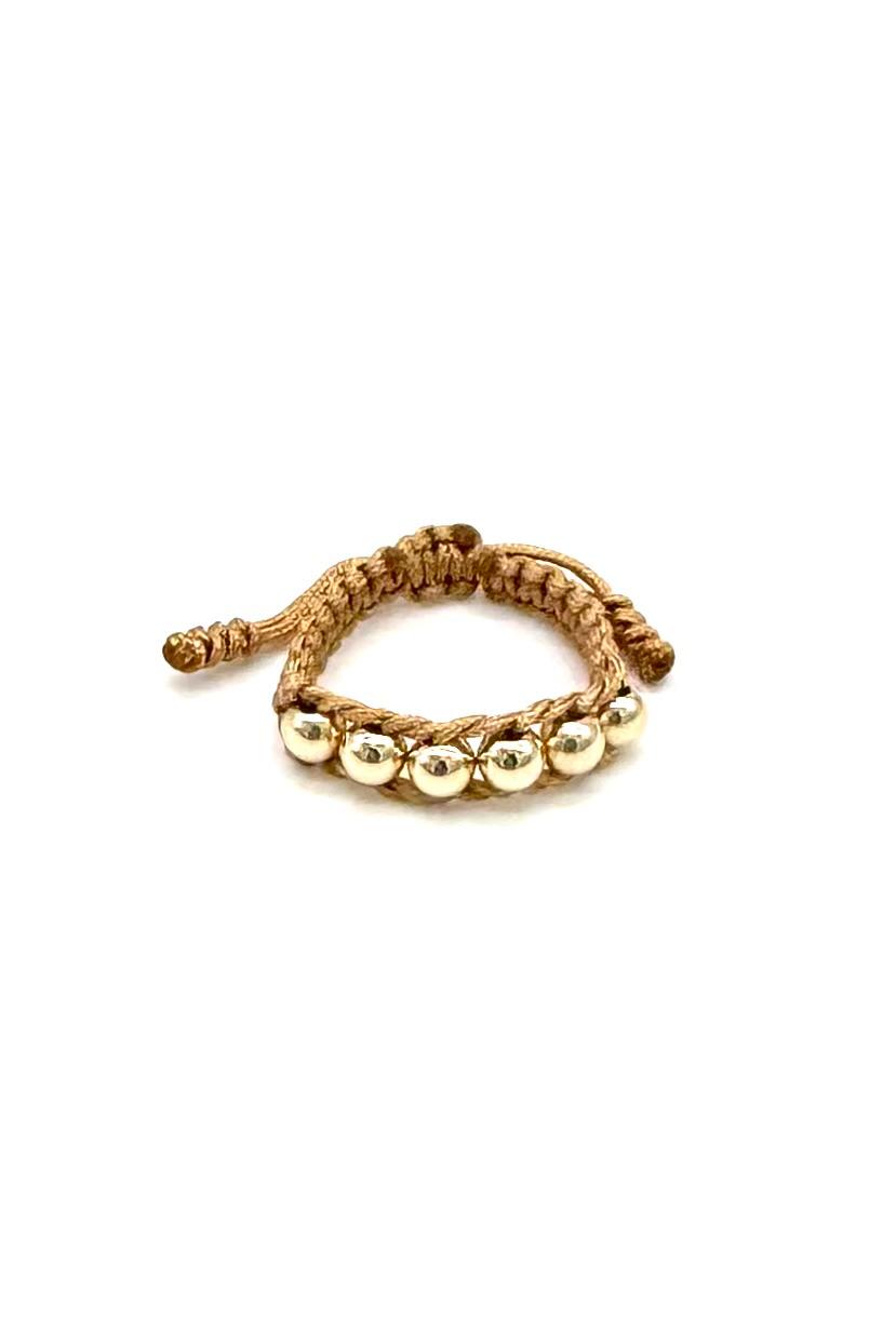 ANILLO BALÍN ORO LAMINADO 18K