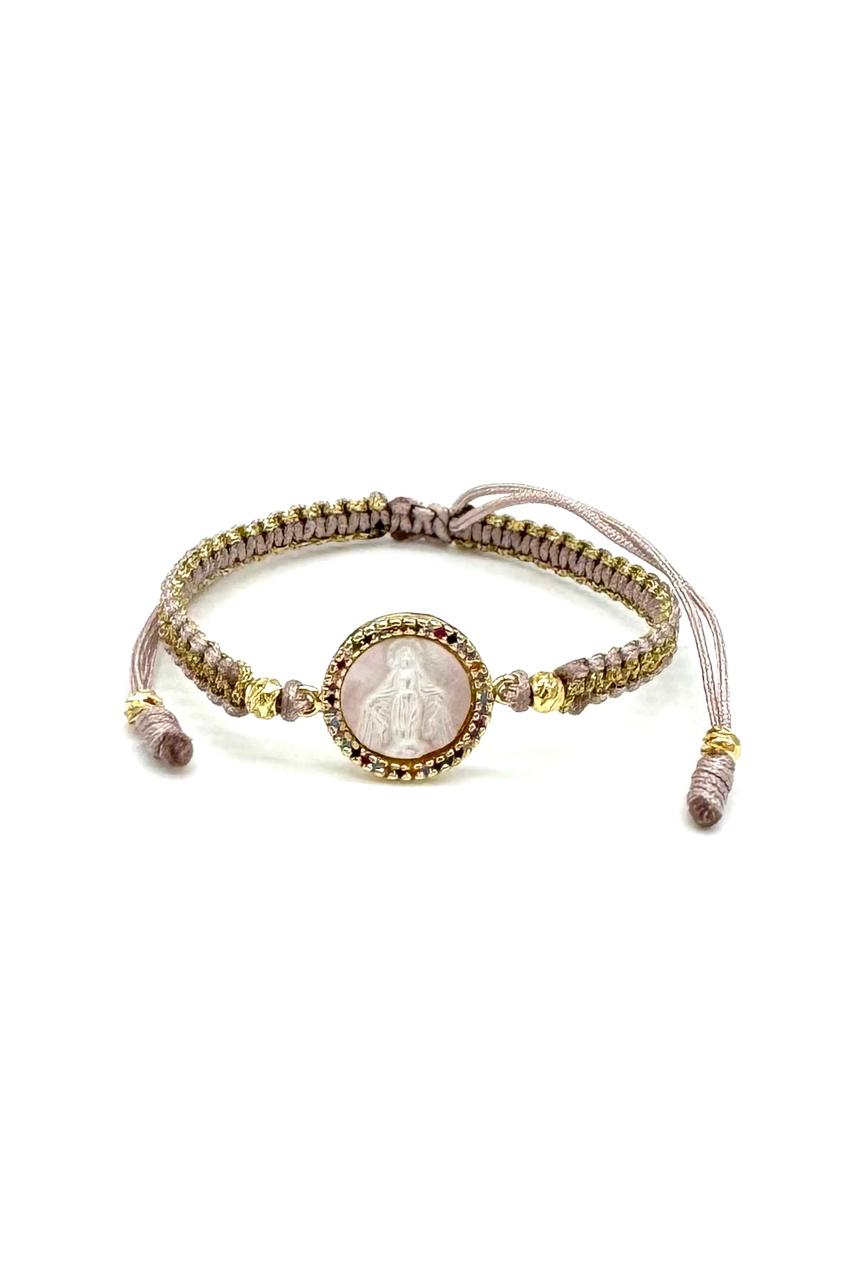 PULSERA NÁCAR VIRGEN MILAGROSA