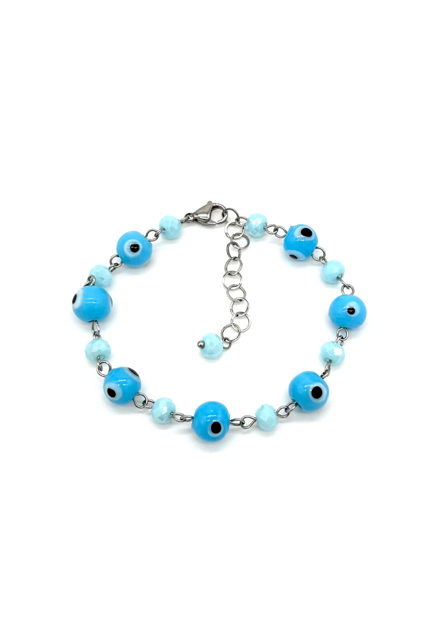 PULSERA OJO TURCO ALAMBRISMO