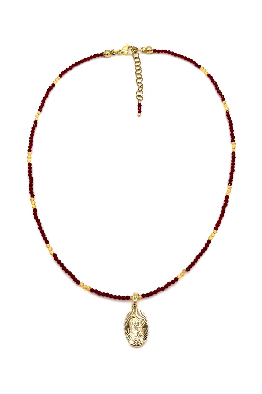 SHOKER ORO LAMINADO VIRGEN DE GUADALUPE