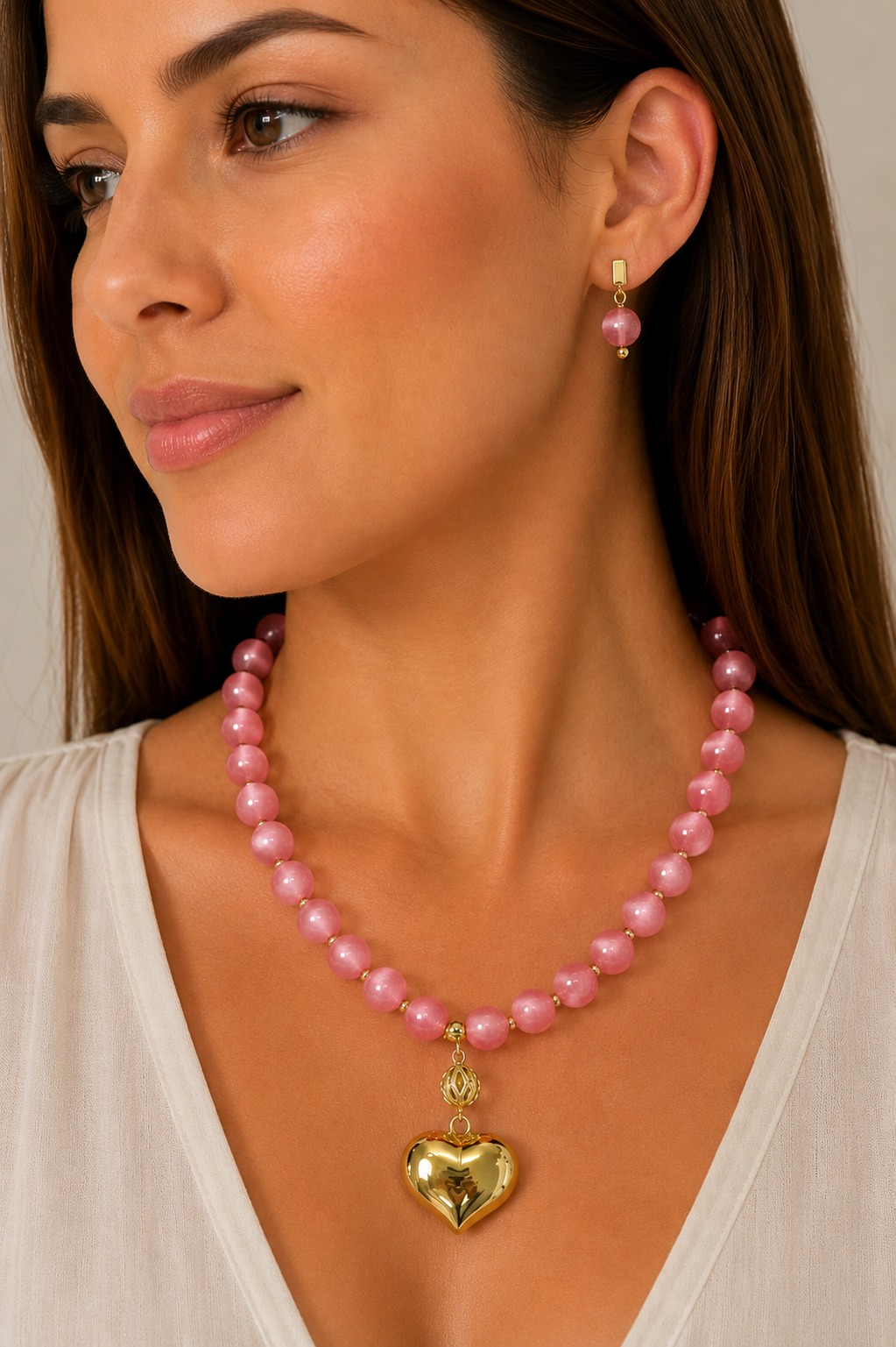 COLLAR CHICLE CORAZÓN