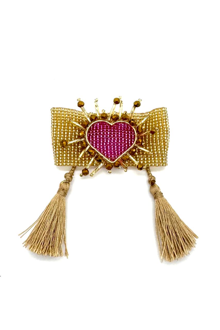 PULSERA TEJIDA TELAR