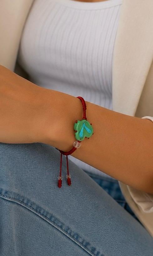PULSERA CORAZÓN CRISTAL