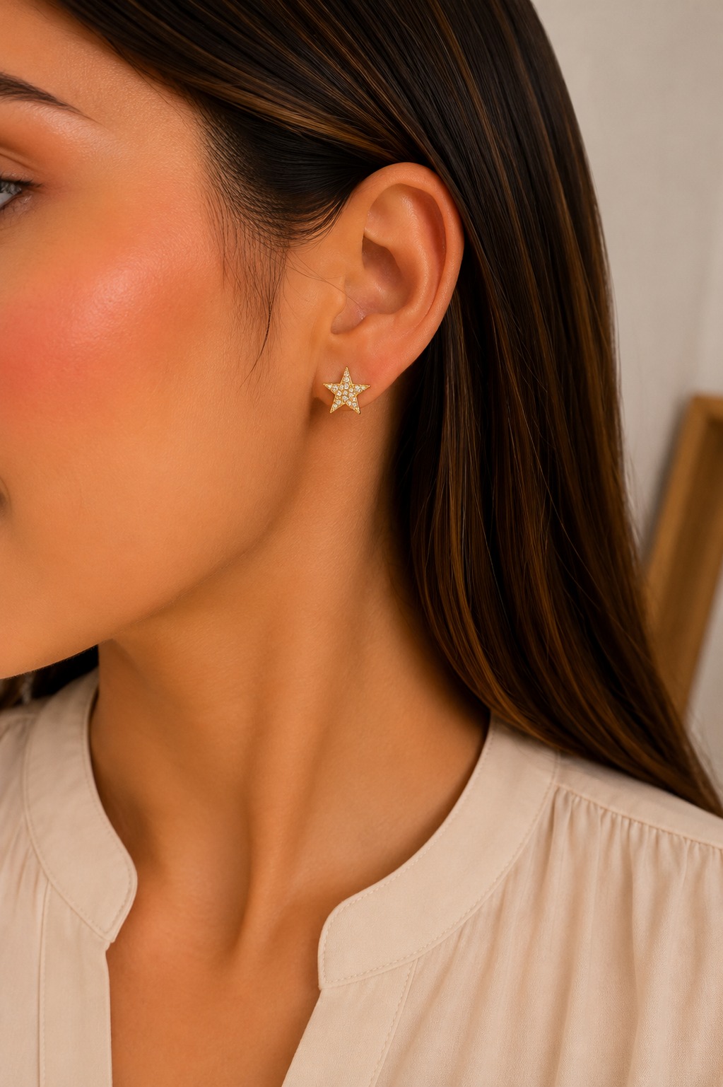ARETES ESTRELLA RODIO