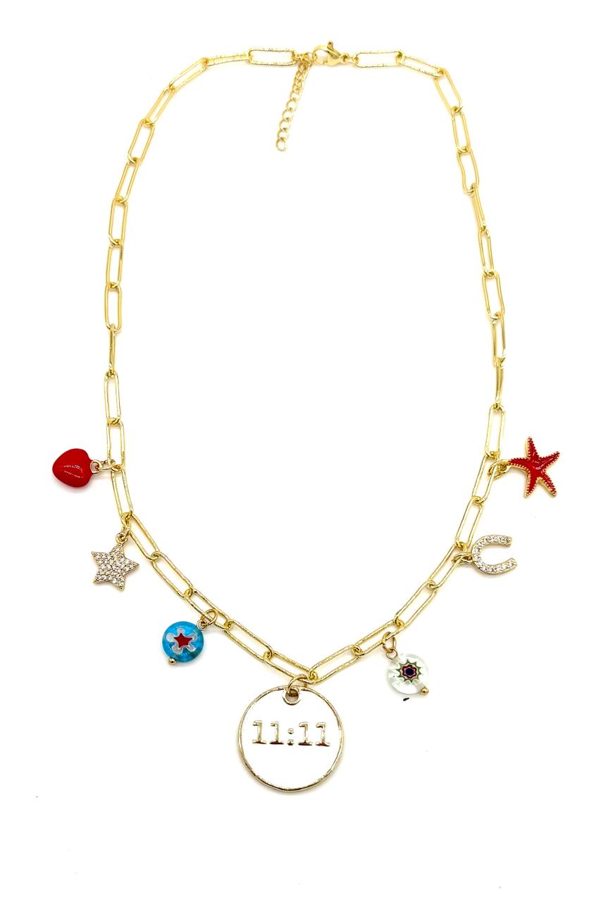 COLLAR CHARMS 11:11
