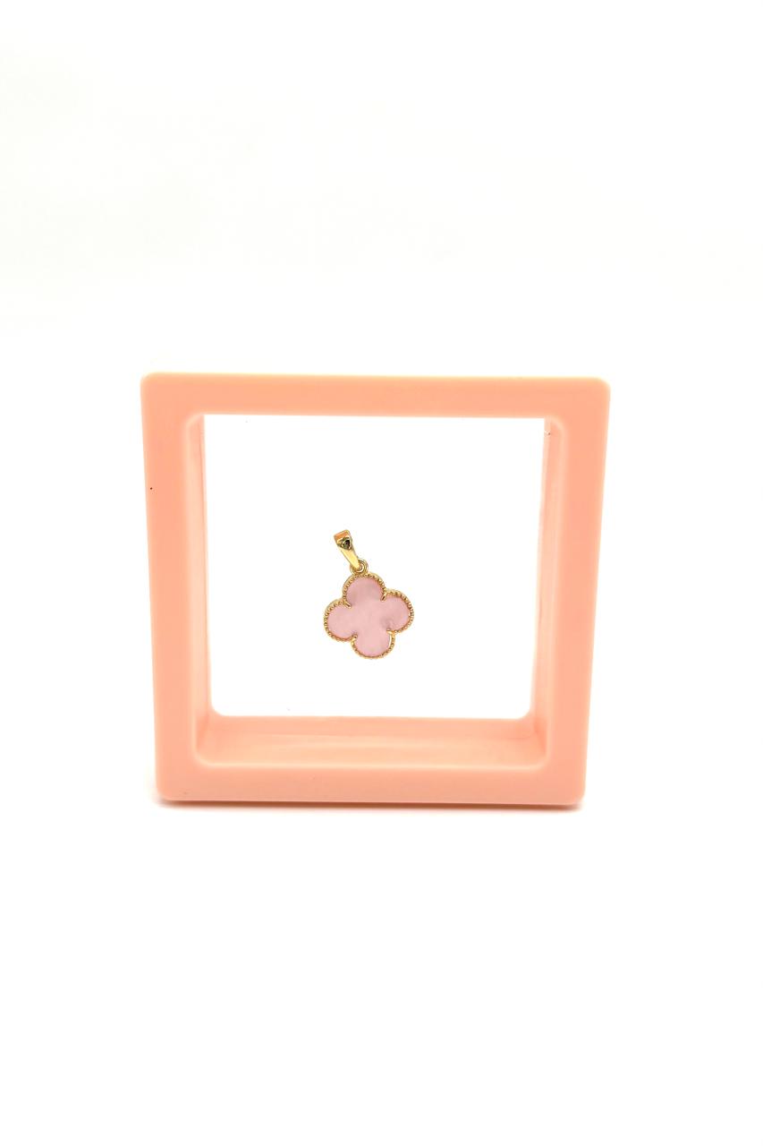 DIJE TRÉBOL ORO LAMINADO 18K