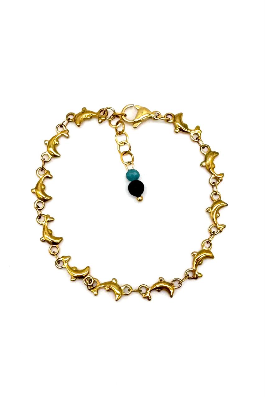 PULSERA DELFIN ACERO