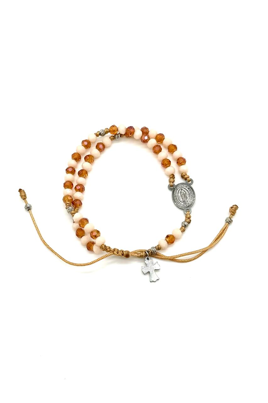 PULSERA TEJIDA RELIGIOSA