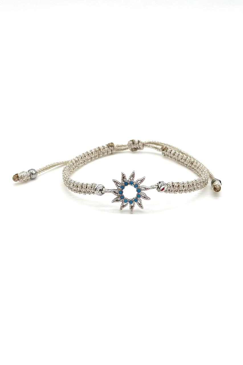 PULSERA SOL RODIO