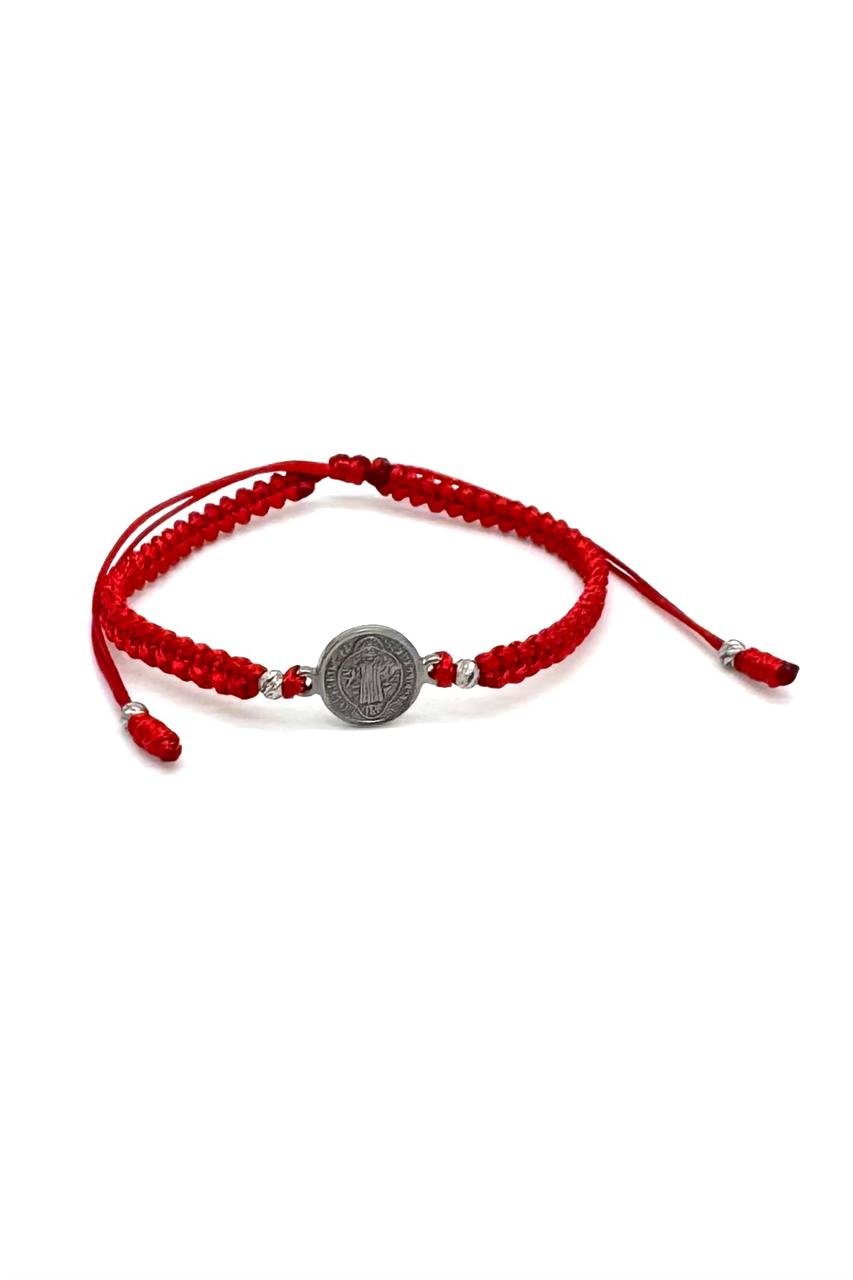 PULSERA SAN BENITO 1CM ACERO