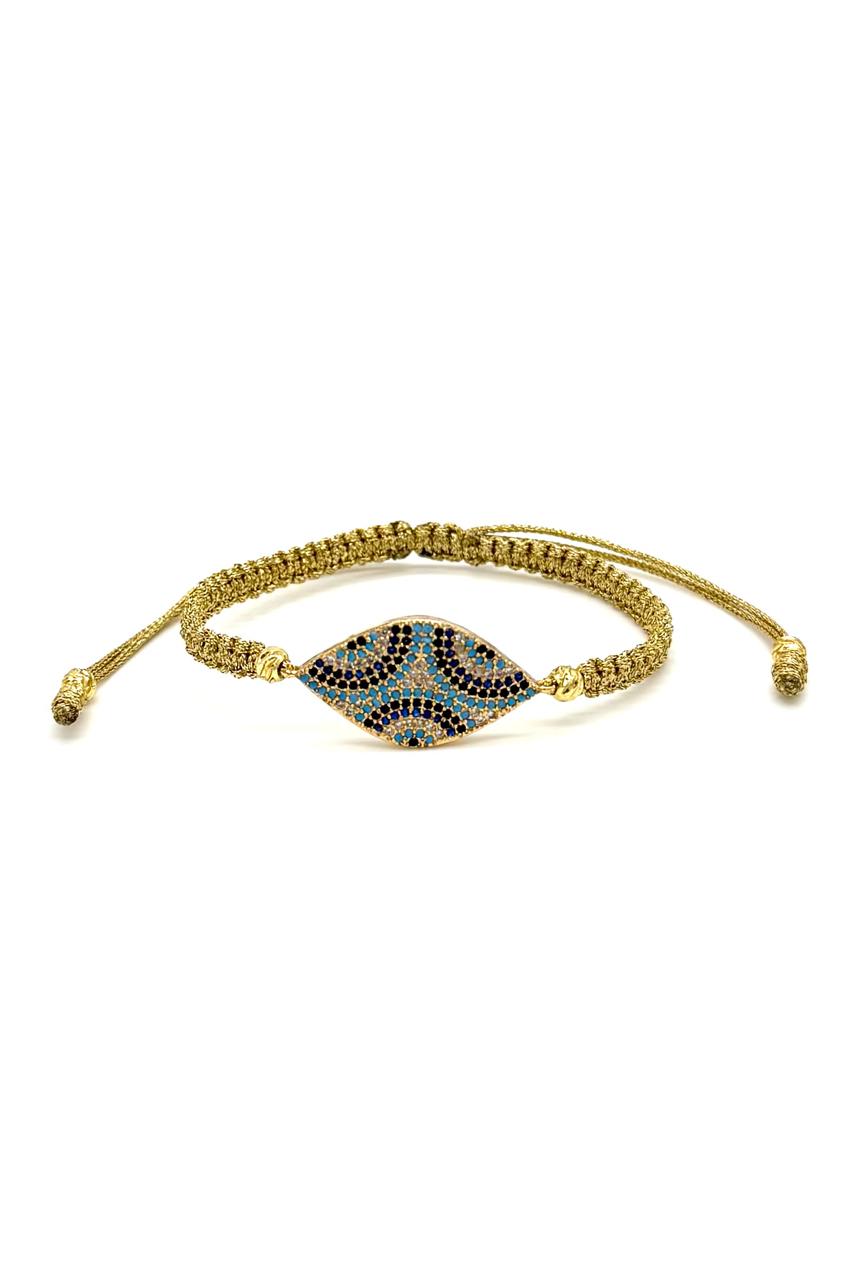 PULSERA MEDIOS OJO TURCO