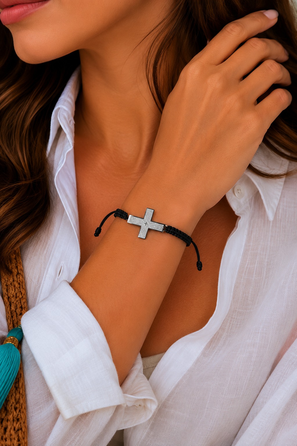 PULSERA CRUZ PADRENUESTRO