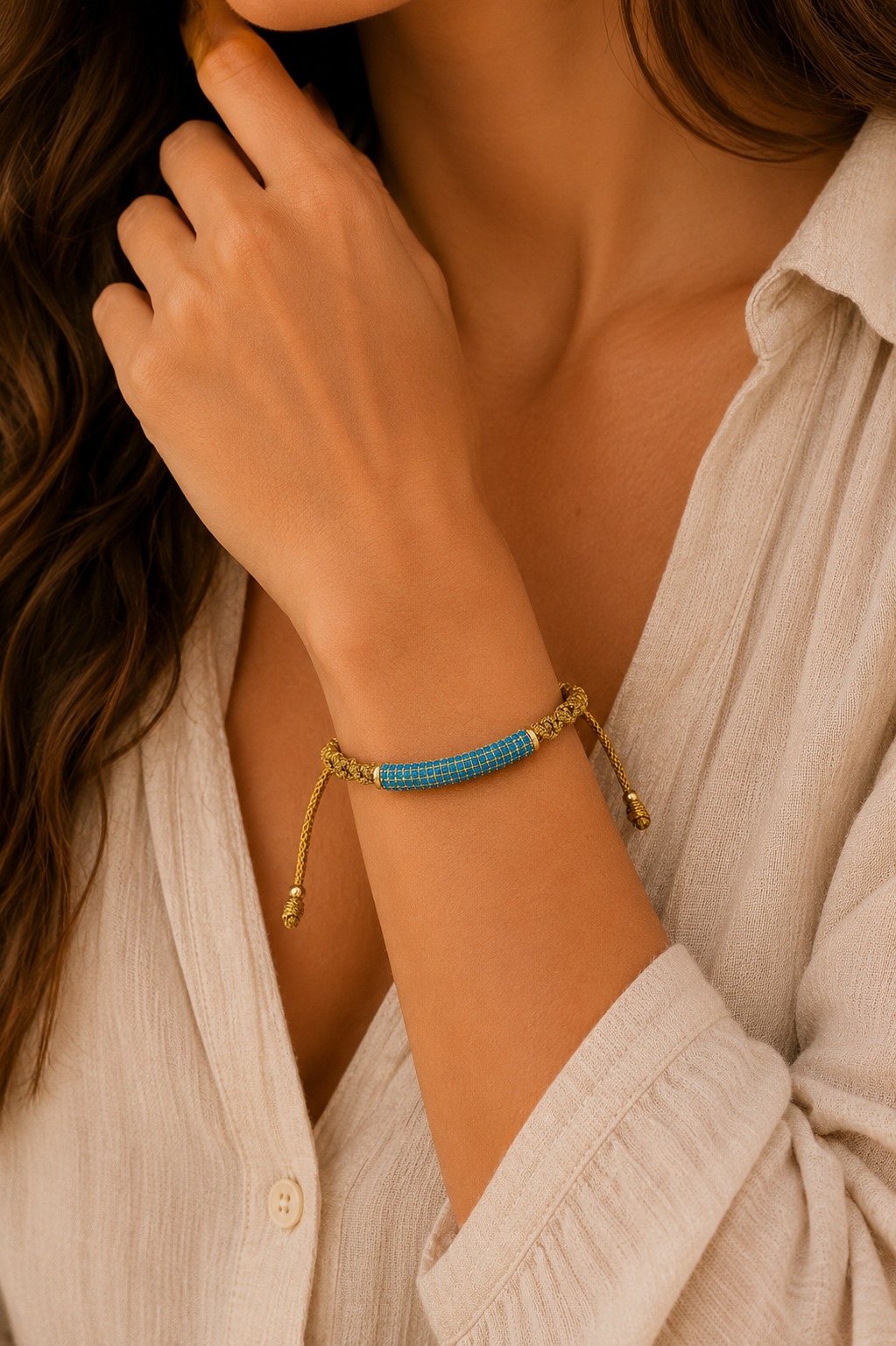 PULSERA TUBO MICRO ZIRCÓN