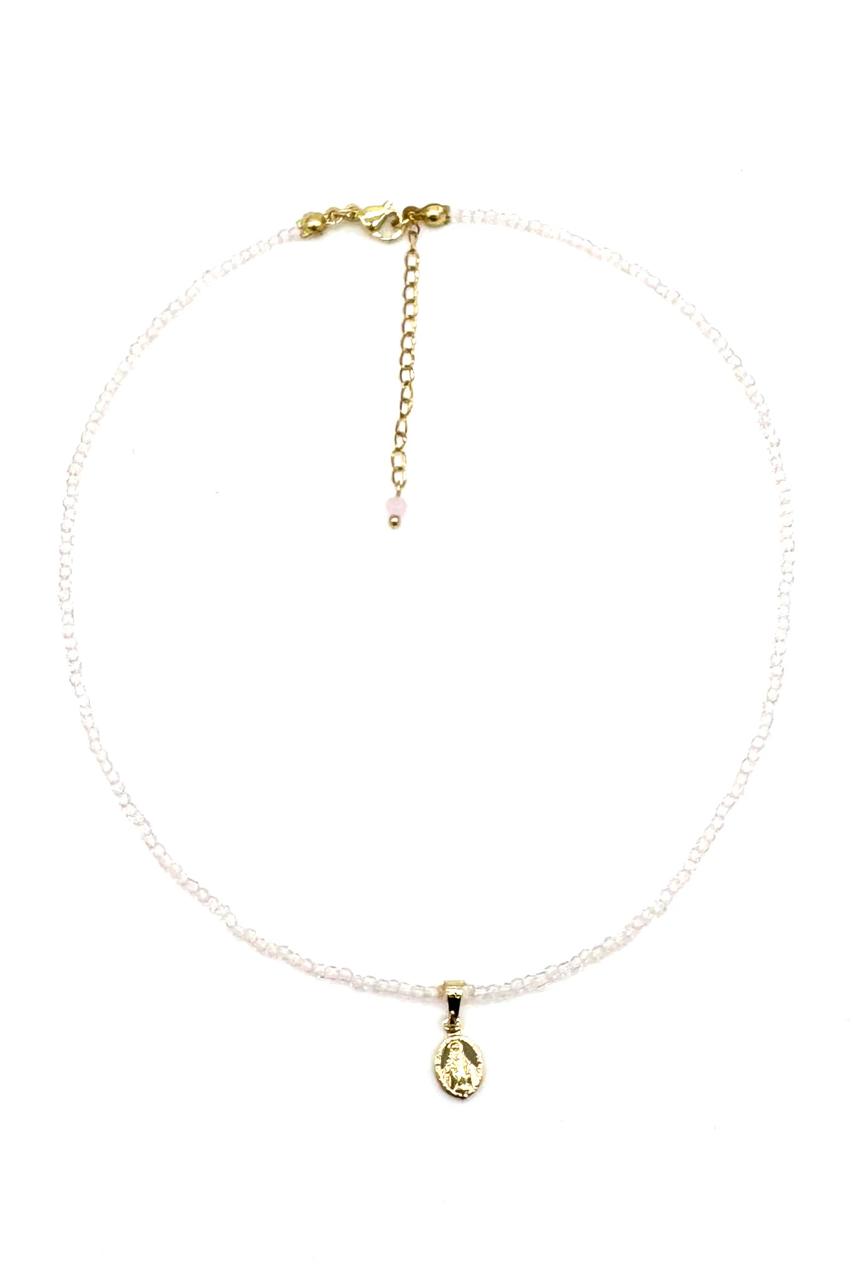 SHOKER VIRGEN MILAGROSA ORO LAMINADO 18K