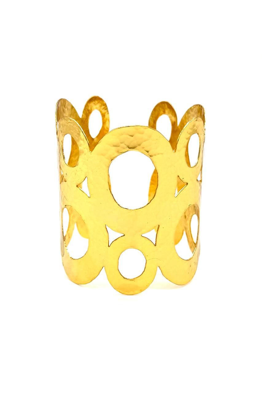 BRAZALETE ÉTNICO BRONCE ORO