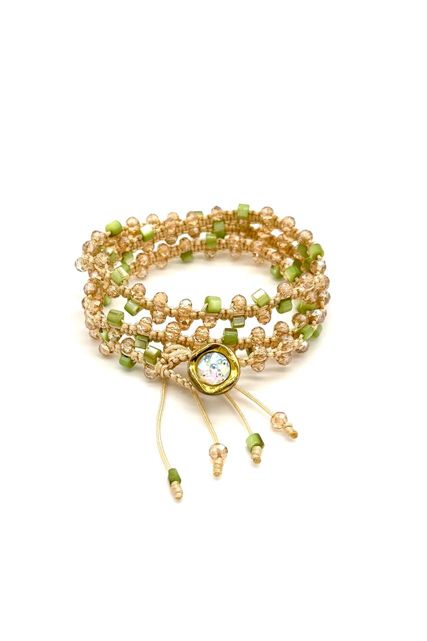 PULSERA 3 VUELTAS NÁCAR