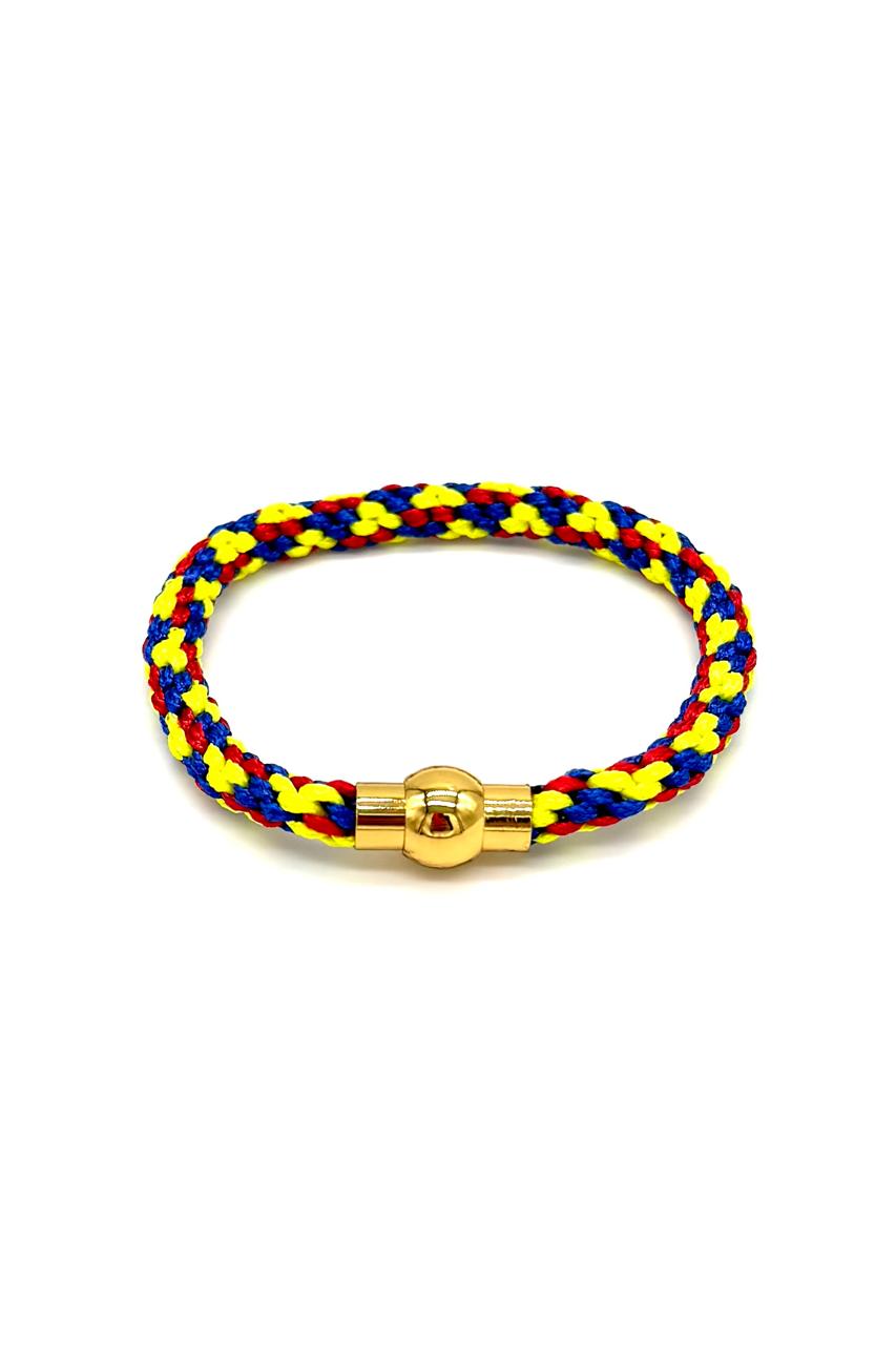 PULSERA KUMIHIMO ACERO