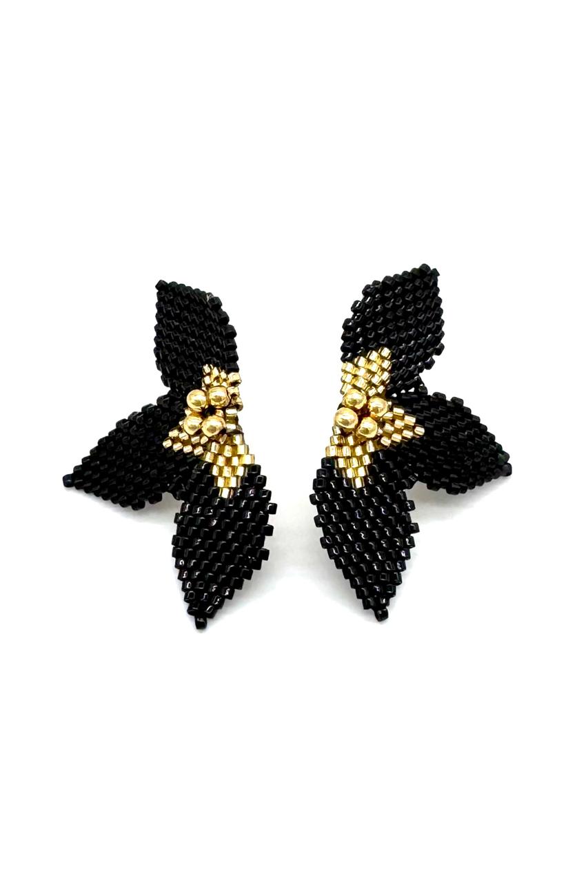 ARETES MEDIA FLOR MIYUKI