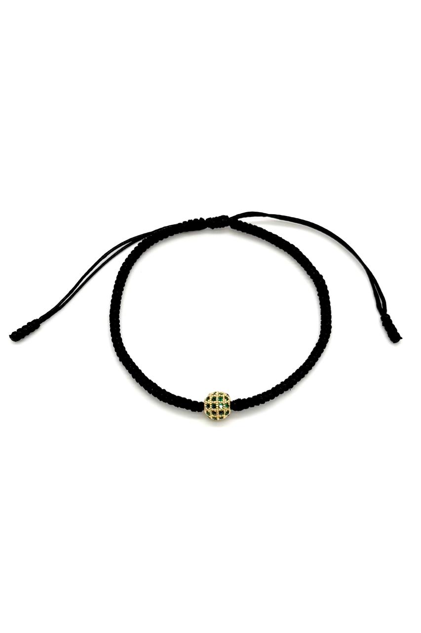 PULSERA BOLA DE FUEGO ORO LAMINADO 18K