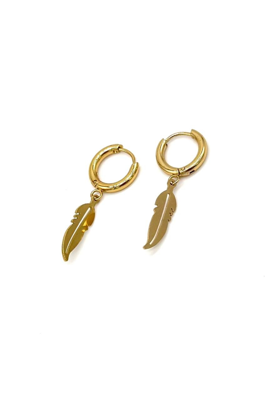 ARETES CANDONGA PLUMA