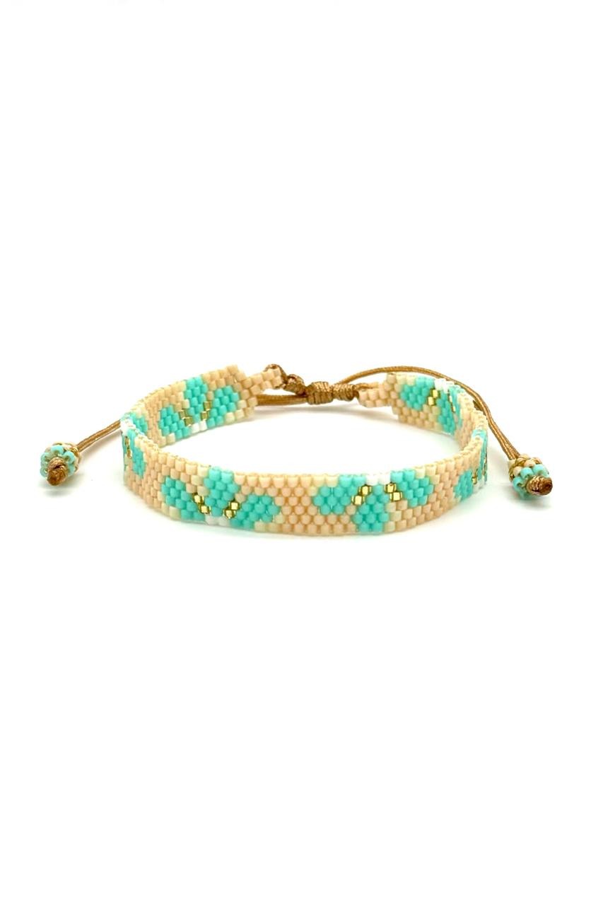 PULSERA MEDIA FLOR MIYUKI