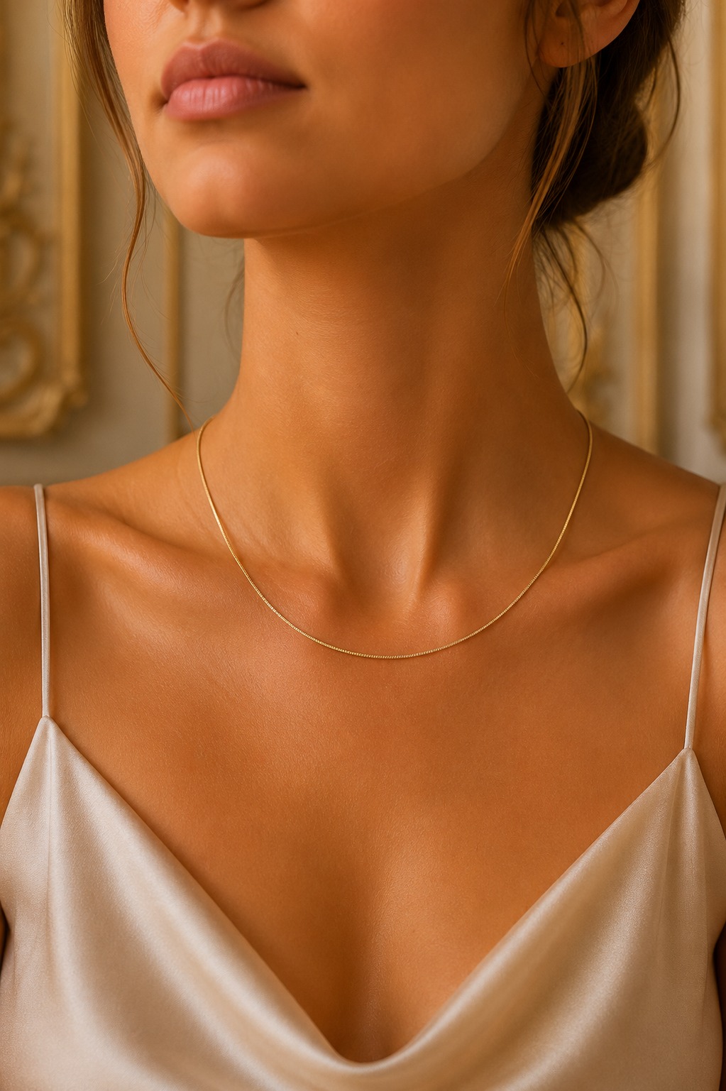 CADENA DIJES ORO LAMINADO 18K