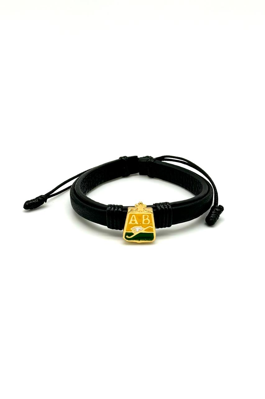 PULSERA BUCARAMANGA ESTRELLA CUERO