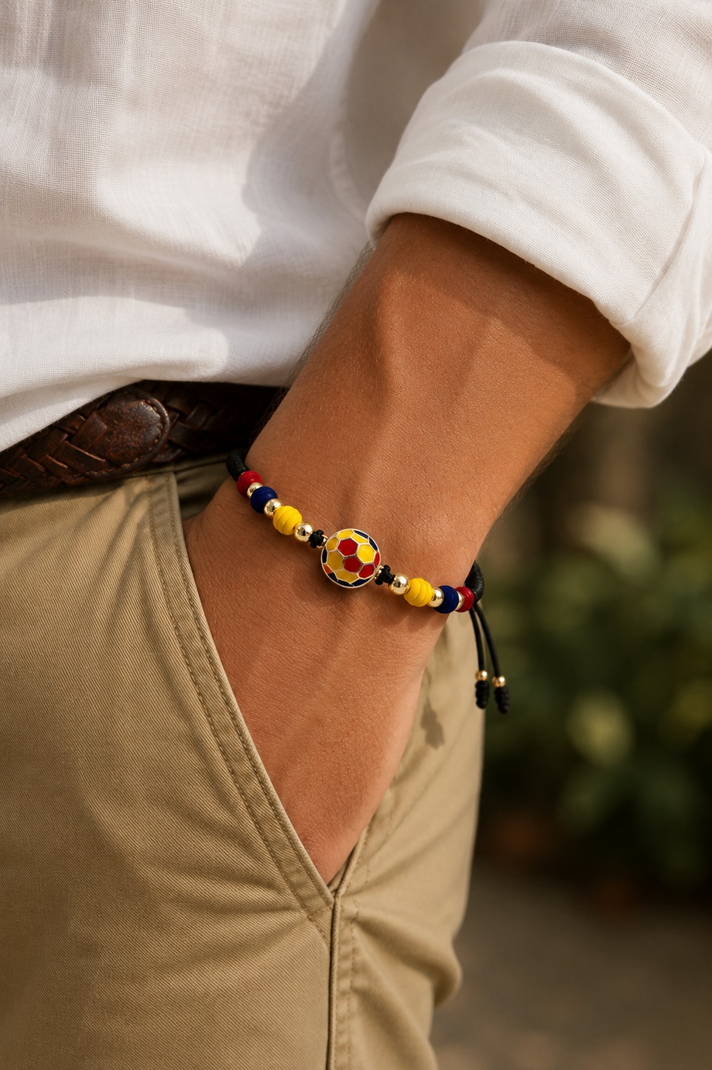 PULSERA COLOMBIA NEOPRENO BALÓN