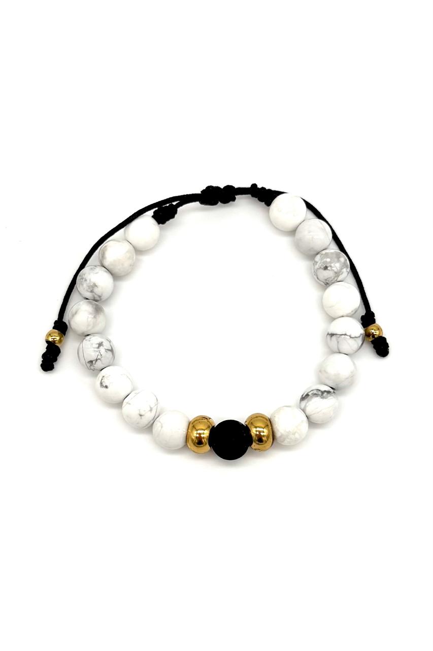 PULSERA HOWLITA ACERO