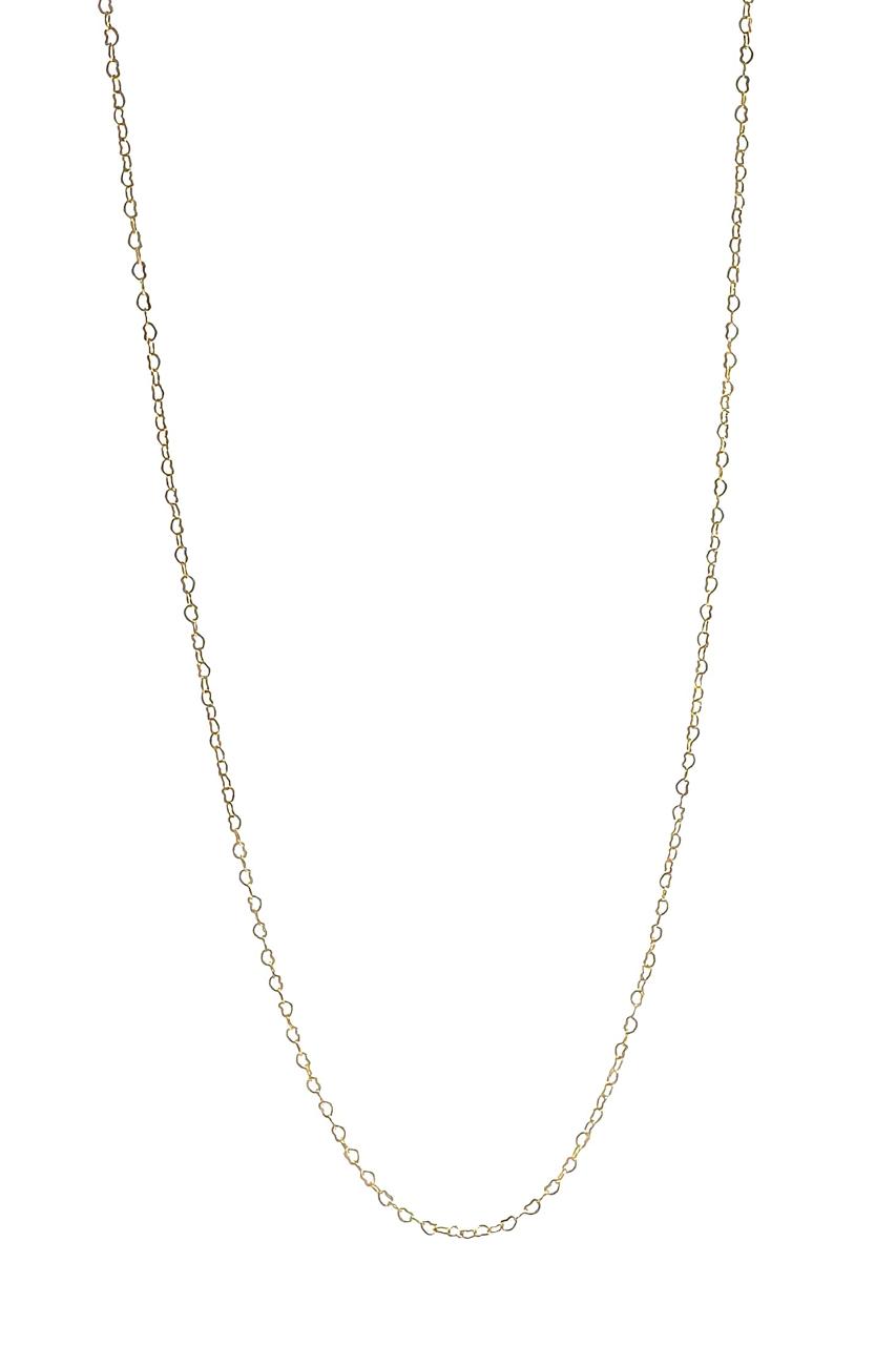 CADENA CORAZÓN ORO LAMINADO 18K